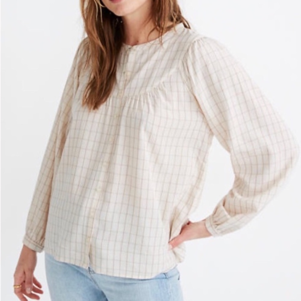 MADEWELL Balloon Sleeve Blouse